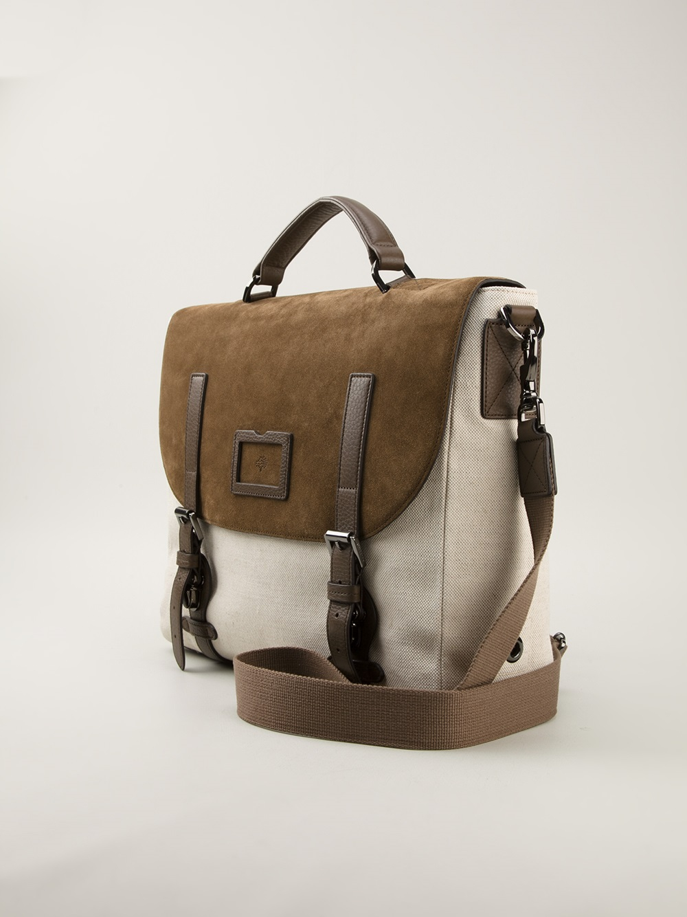 tan mulberry messenger bag