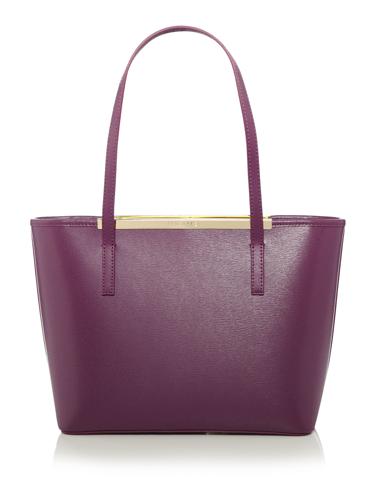 Ted Baker Phoebie Purple Large Zip Top Tote Bag With Pouch in Purple | Lyst