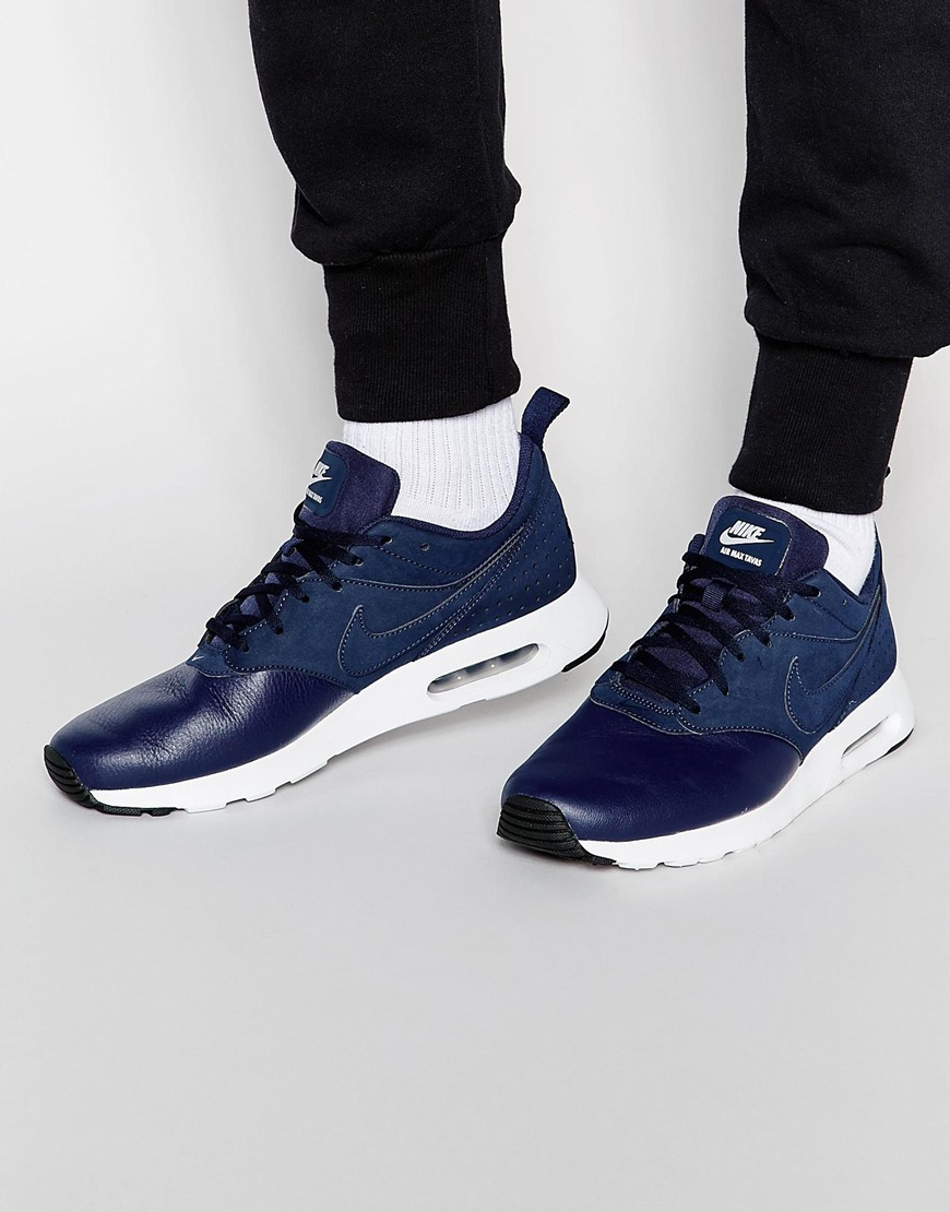 nike air max tavas blue leather nike air max tavas blue leather