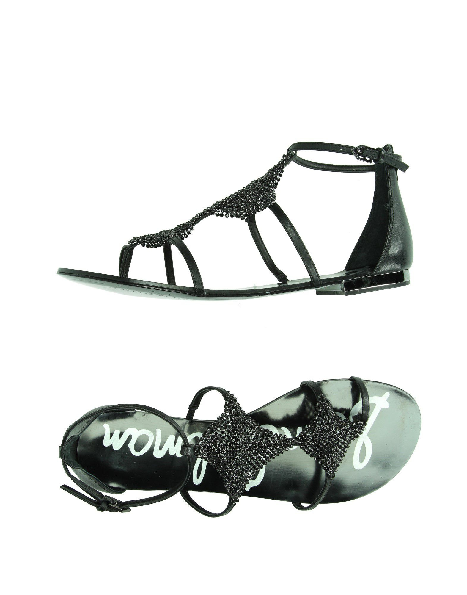 Sam edelman Thong Sandal in Black | Lyst