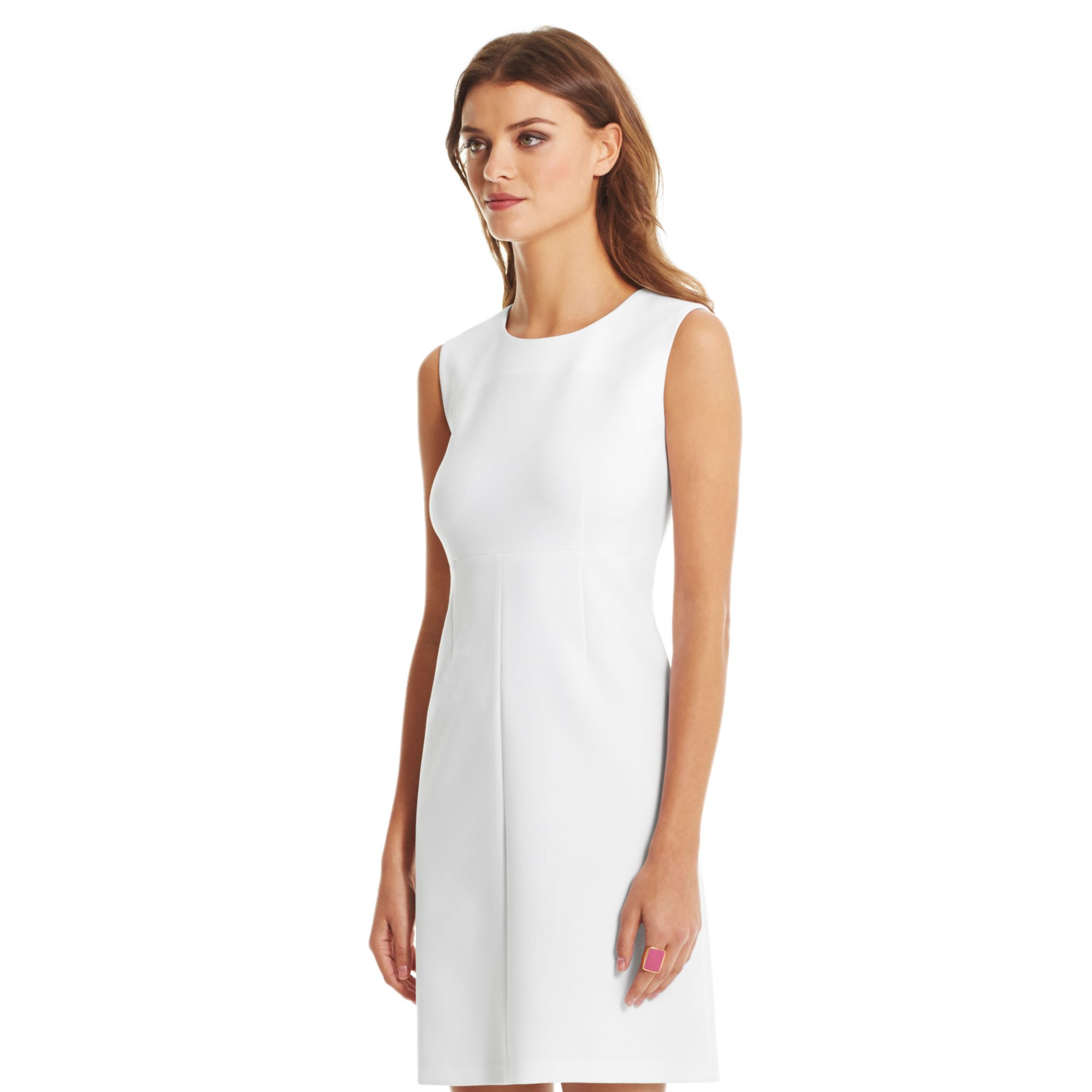 Lyst Diane Von Furstenberg Carrie Shift Dress In White Gallery