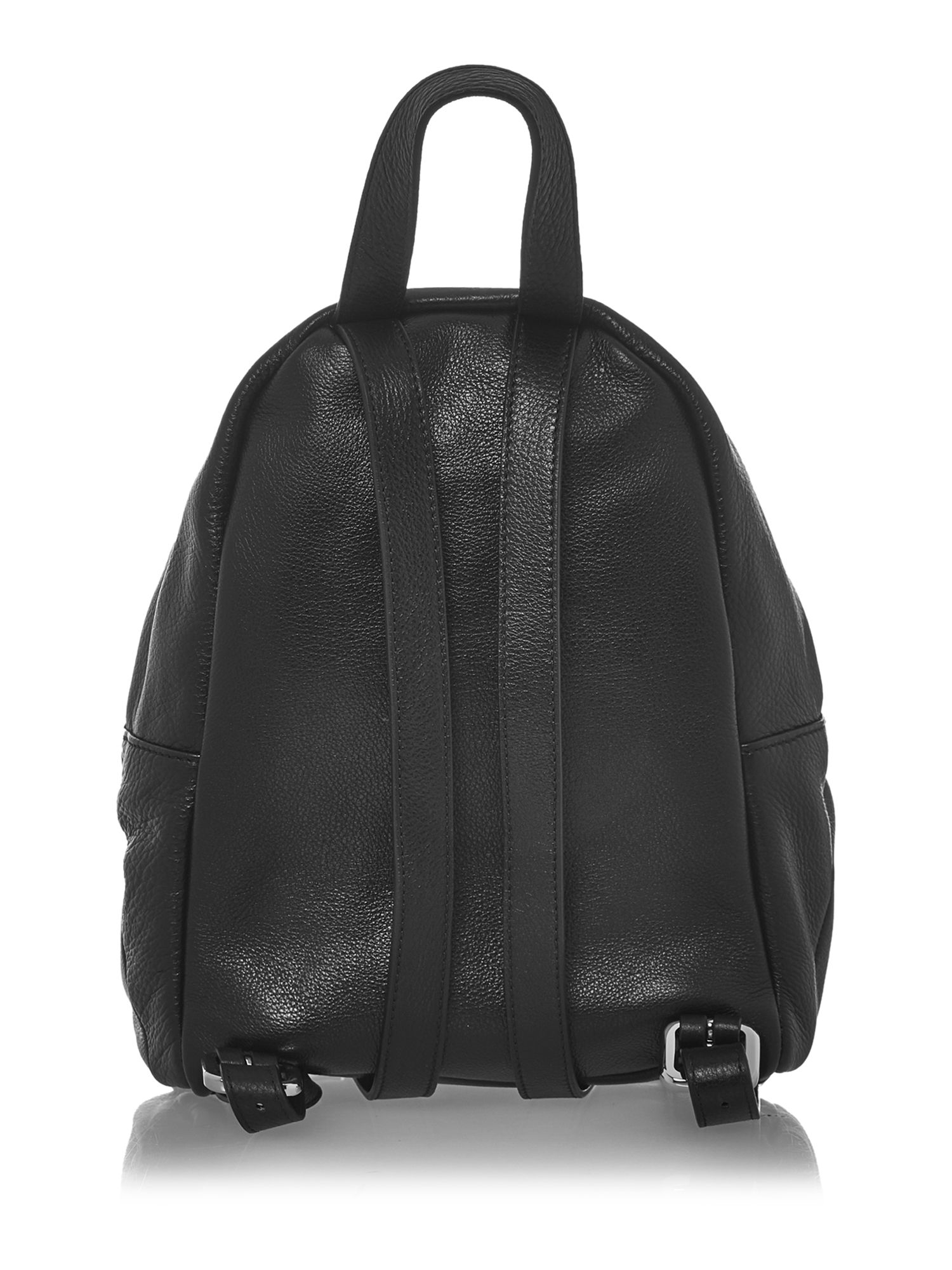 Lyst - Coccinelle Saint Moriz Black Mini Backpack in Black