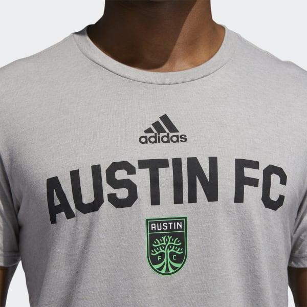 adidas Austin Fc Logo Tee in Gray for Men - Lyst