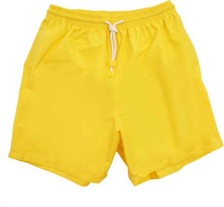 Menlook Label Jake Yellow Swimming Shorts in Yellow for Men | Lyst
