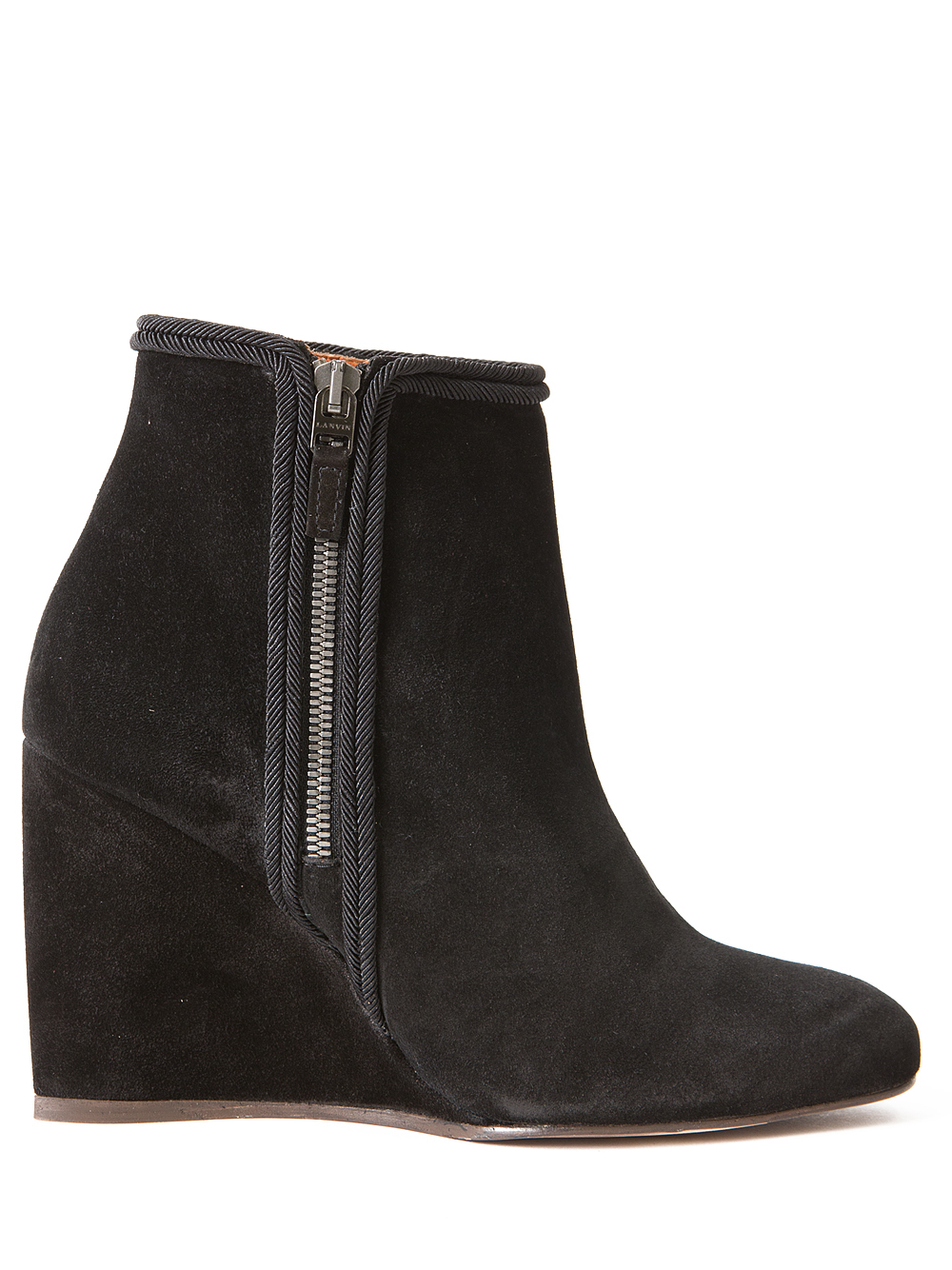 wedge boots long