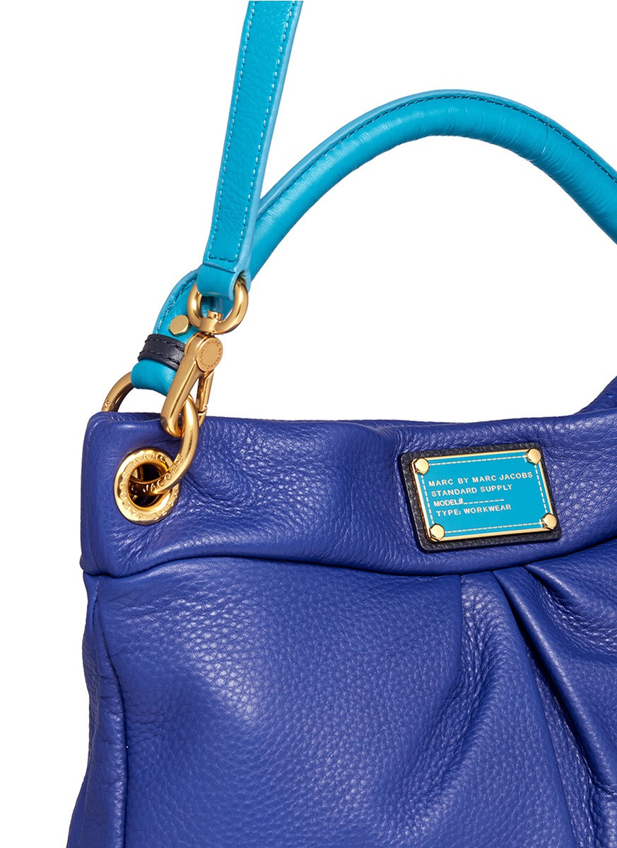 Lyst Marc By Jacobs Classic Q Colour Block Hiller Hobo Gallery