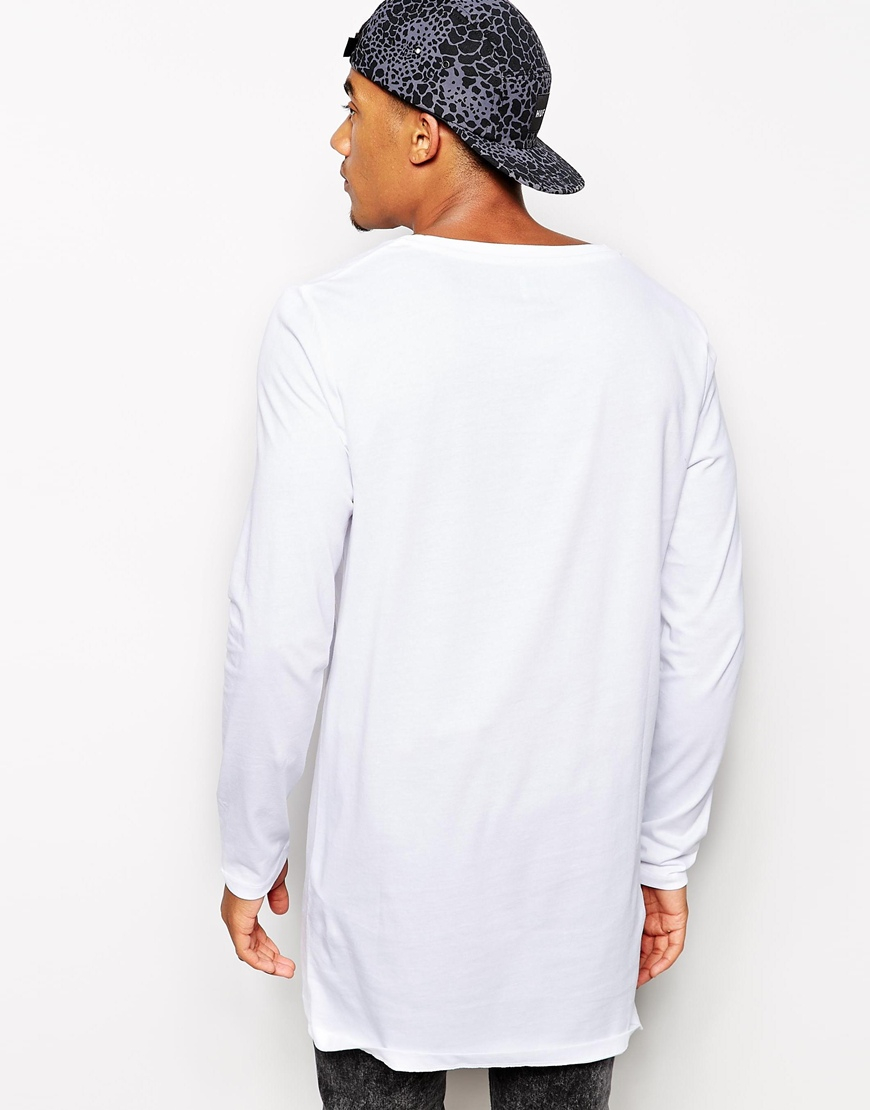 white long sleeve t shirt s