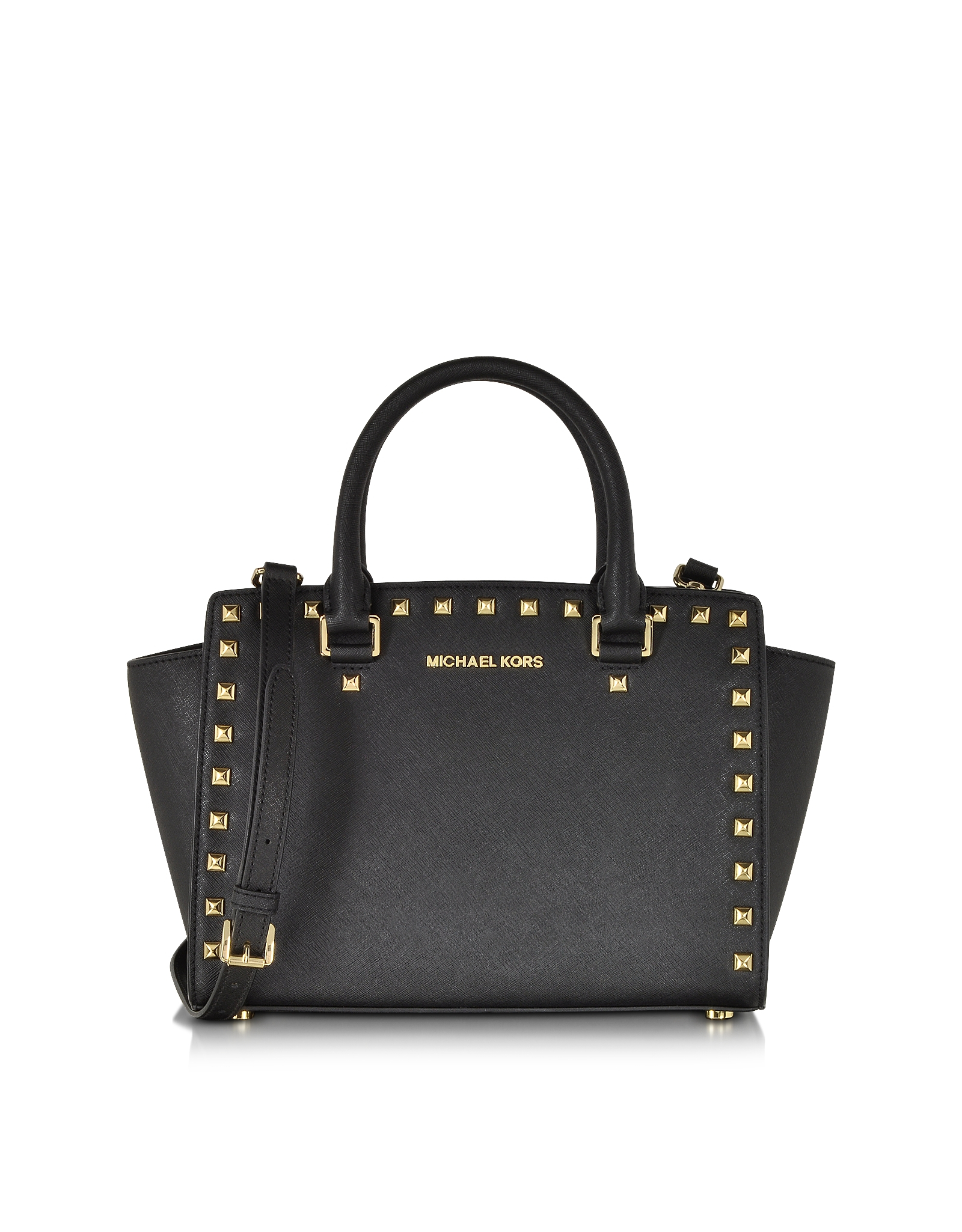 michael kors saffiano bag black