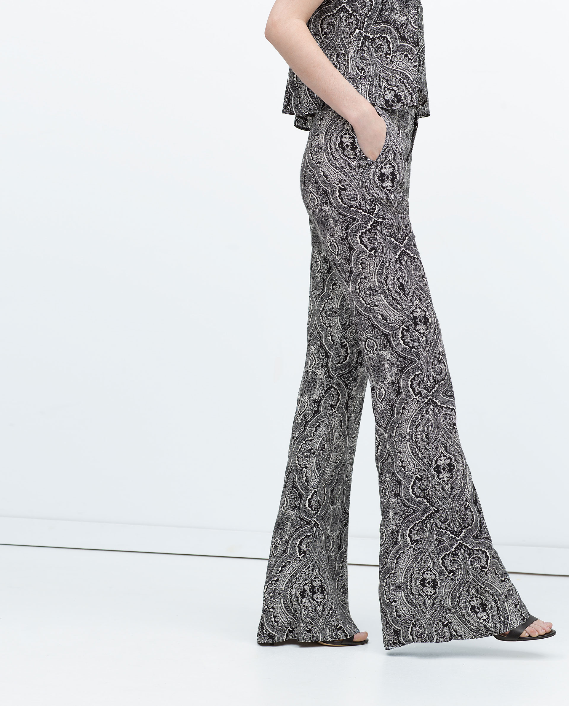 zara long trousers