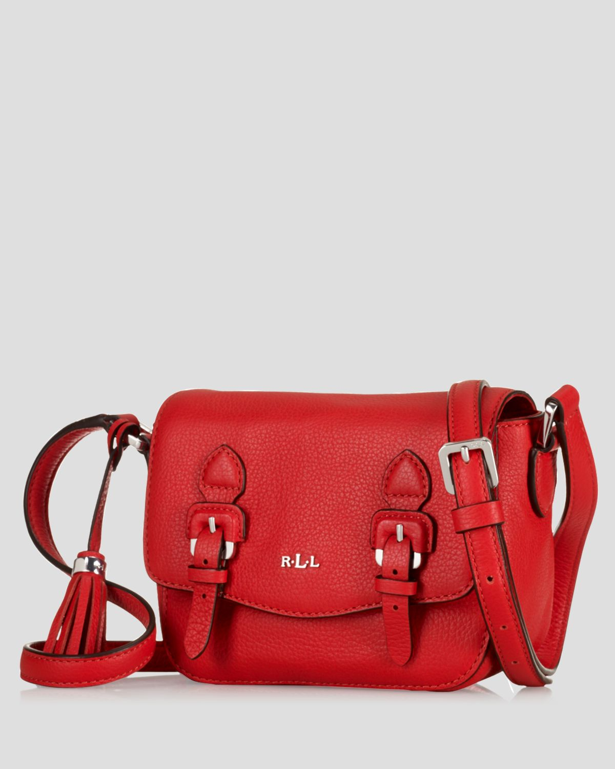 ralph lauren red crossbody