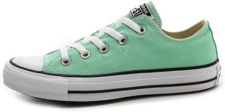 Converse Low Top Ox Sneakers Peppermint in Green (Peppermint) | Lyst