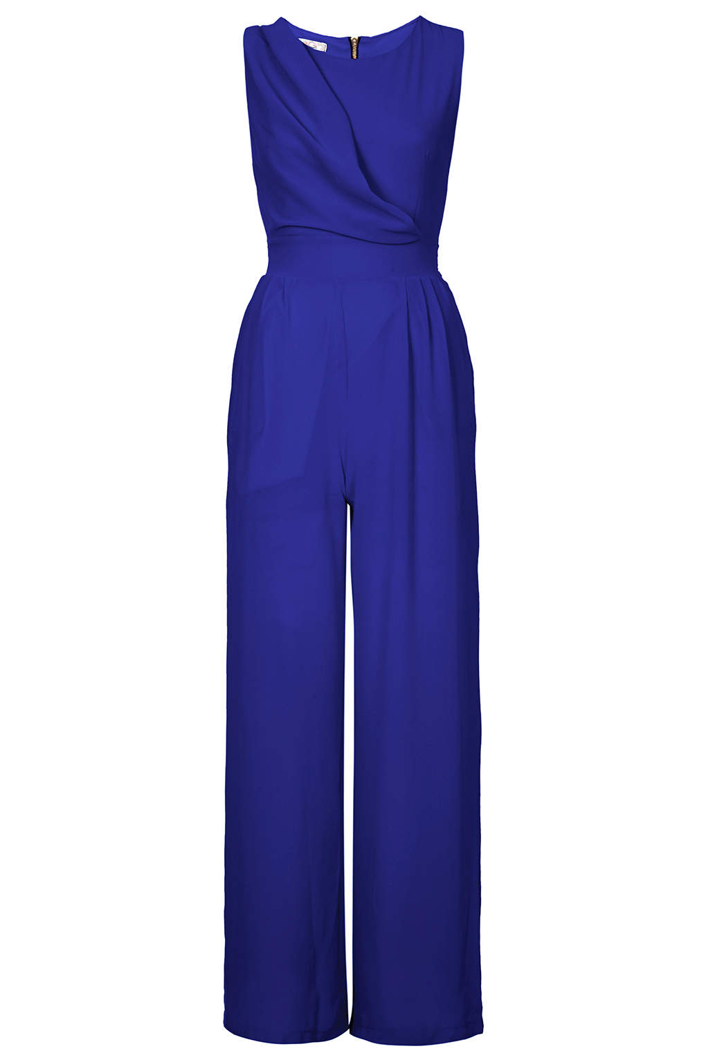 Topshop Wide Leg Jumpsuit By Wal G in Blue | Lyst