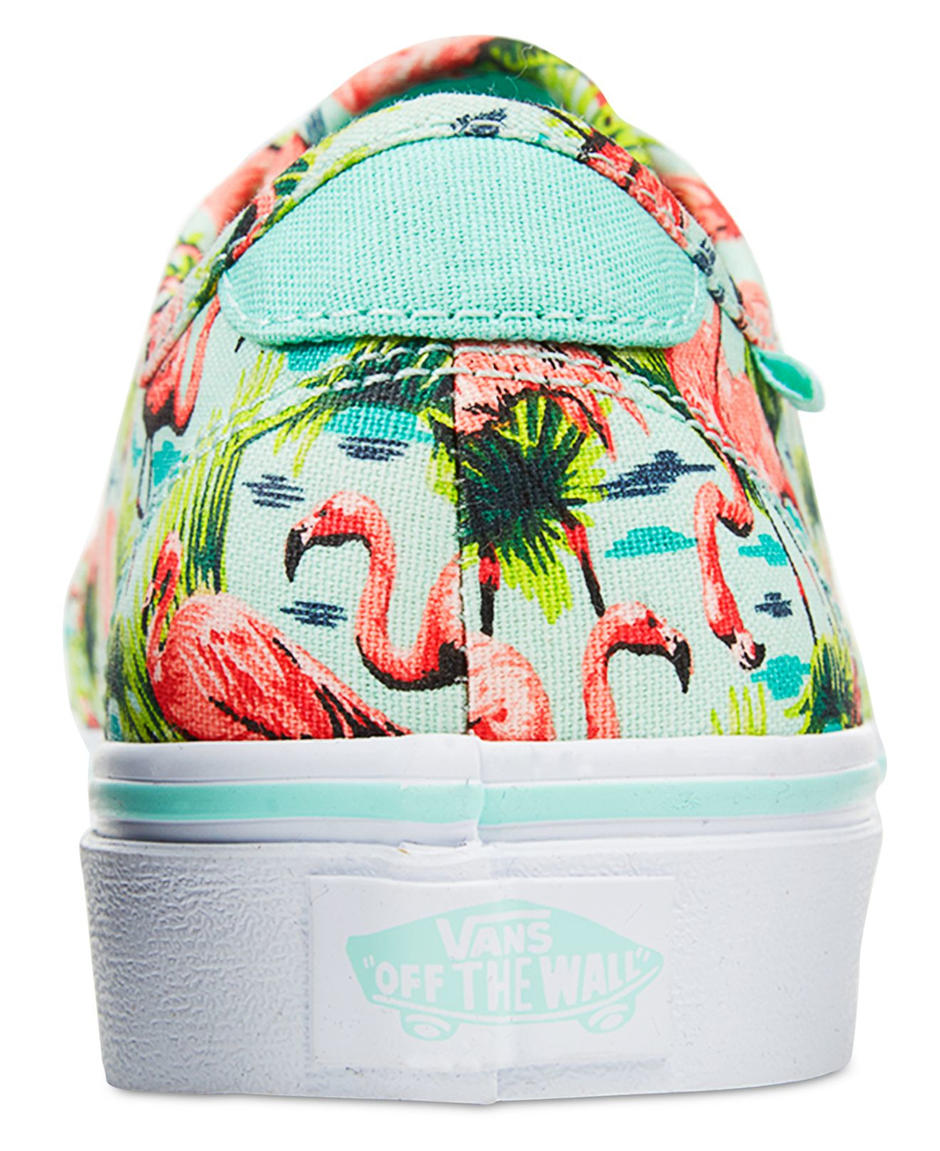 Vans Women's Camden Deluxe Flamingo Lace-up Sneakers - Lyst