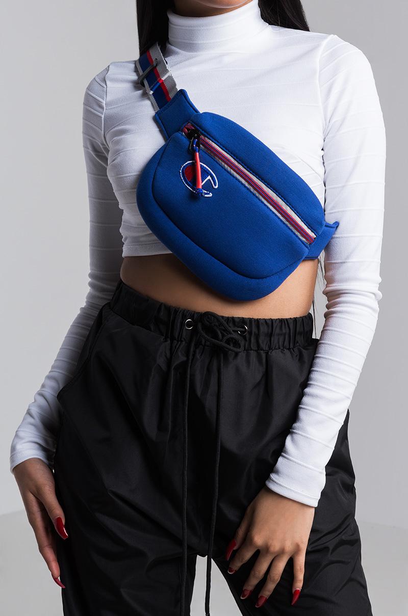 champion bum bag blue