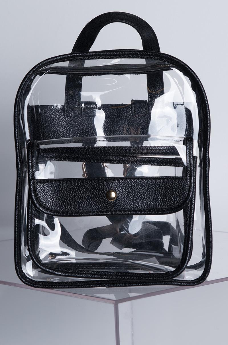 dickies clear mini backpack