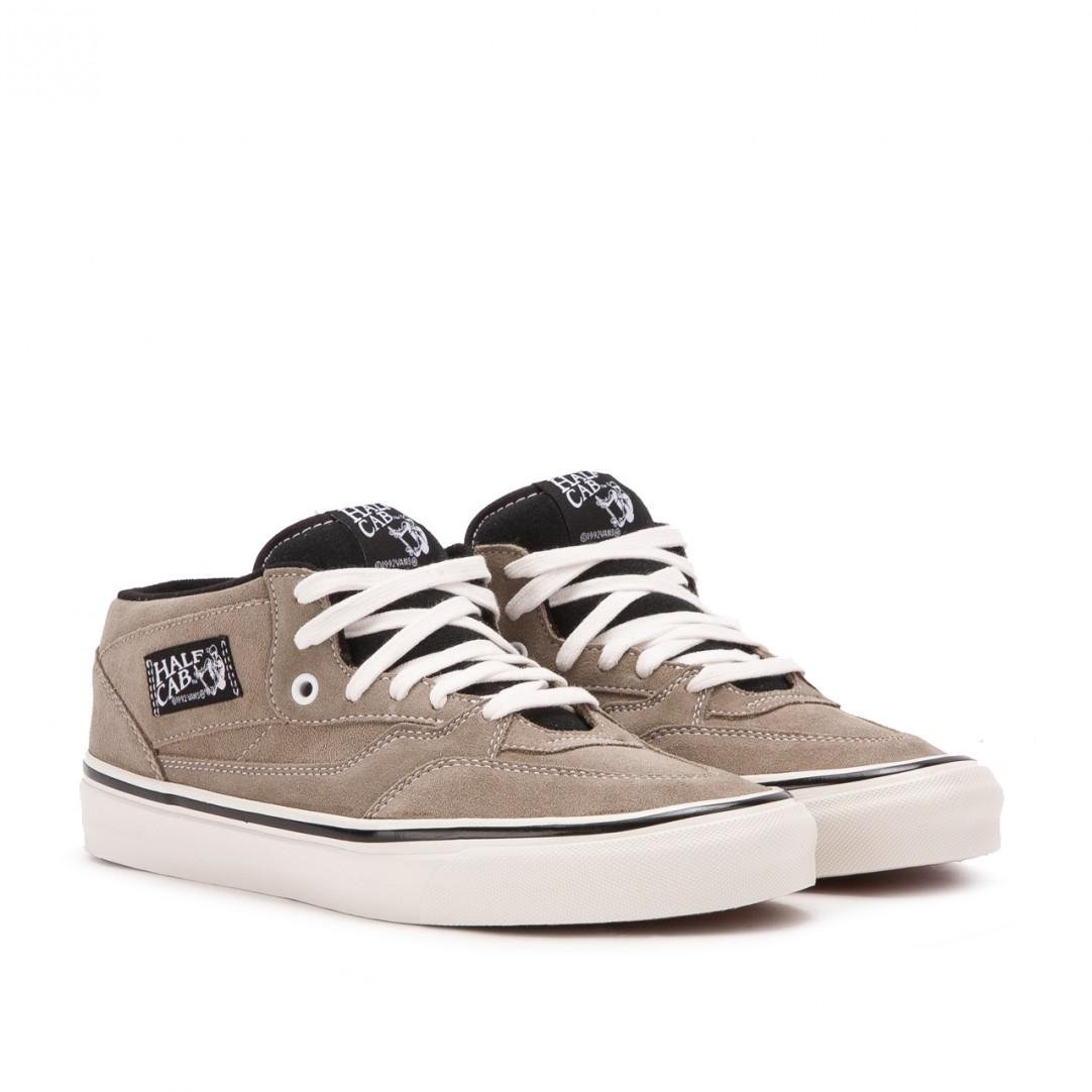 vans half cab mid ankle sneakers (beige) vans half cab mid ankle sneakers (beige)