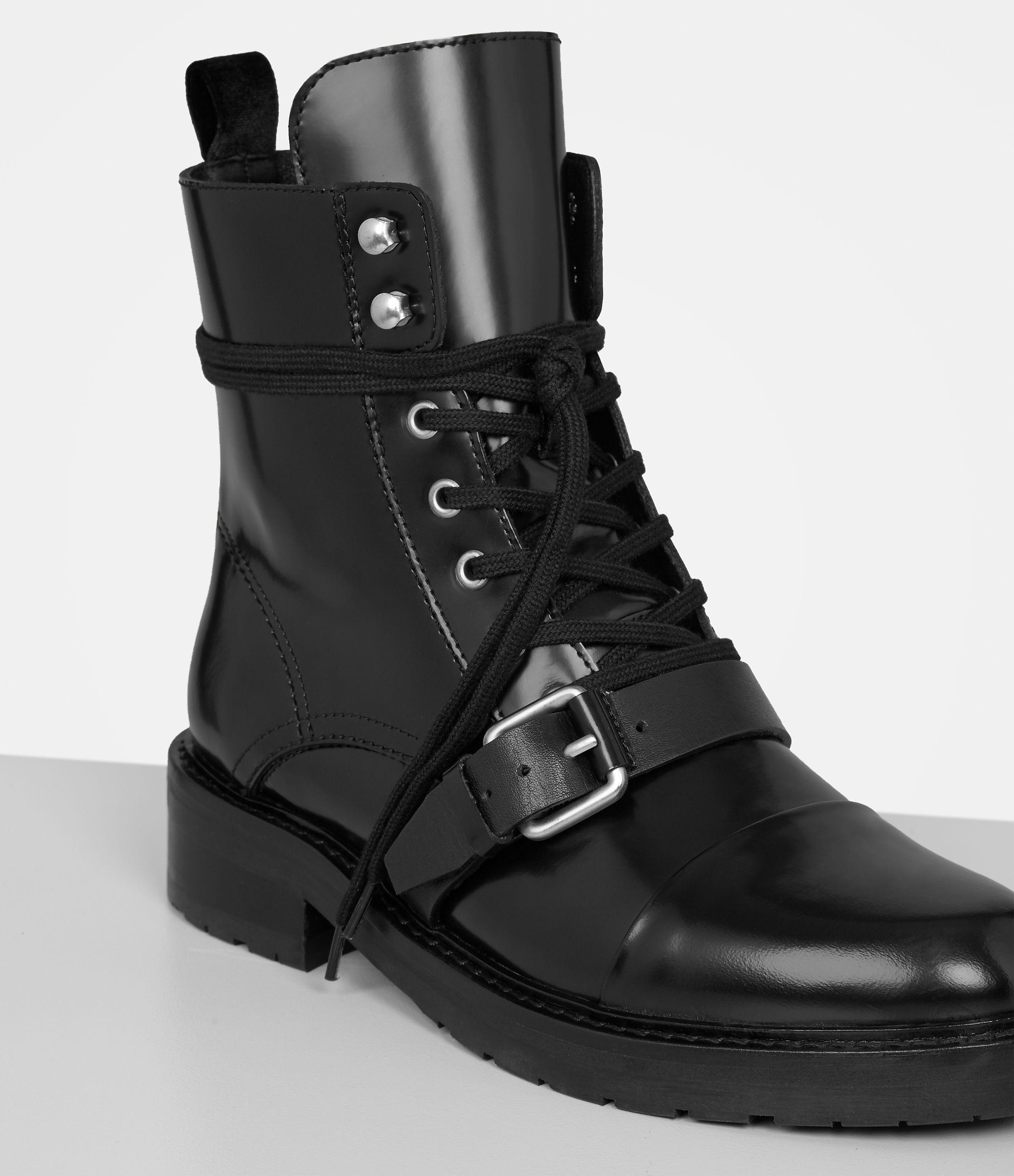 Lyst Allsaints Donita Boot in Black