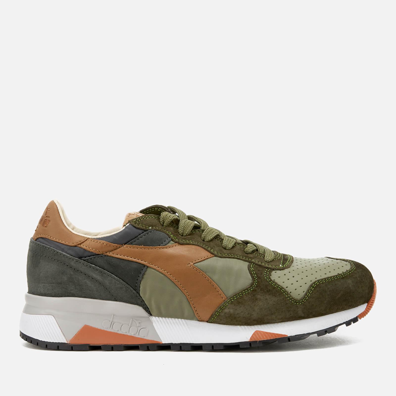 mens leather runners