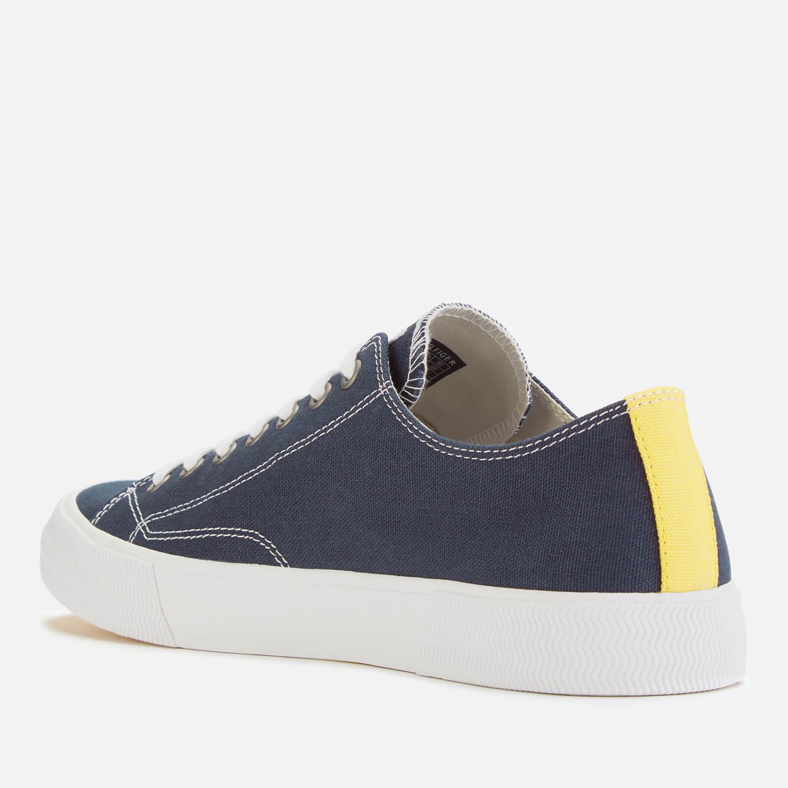 Tommy Hilfiger Classic Canvas Trainers in Blue for Men - Lyst
