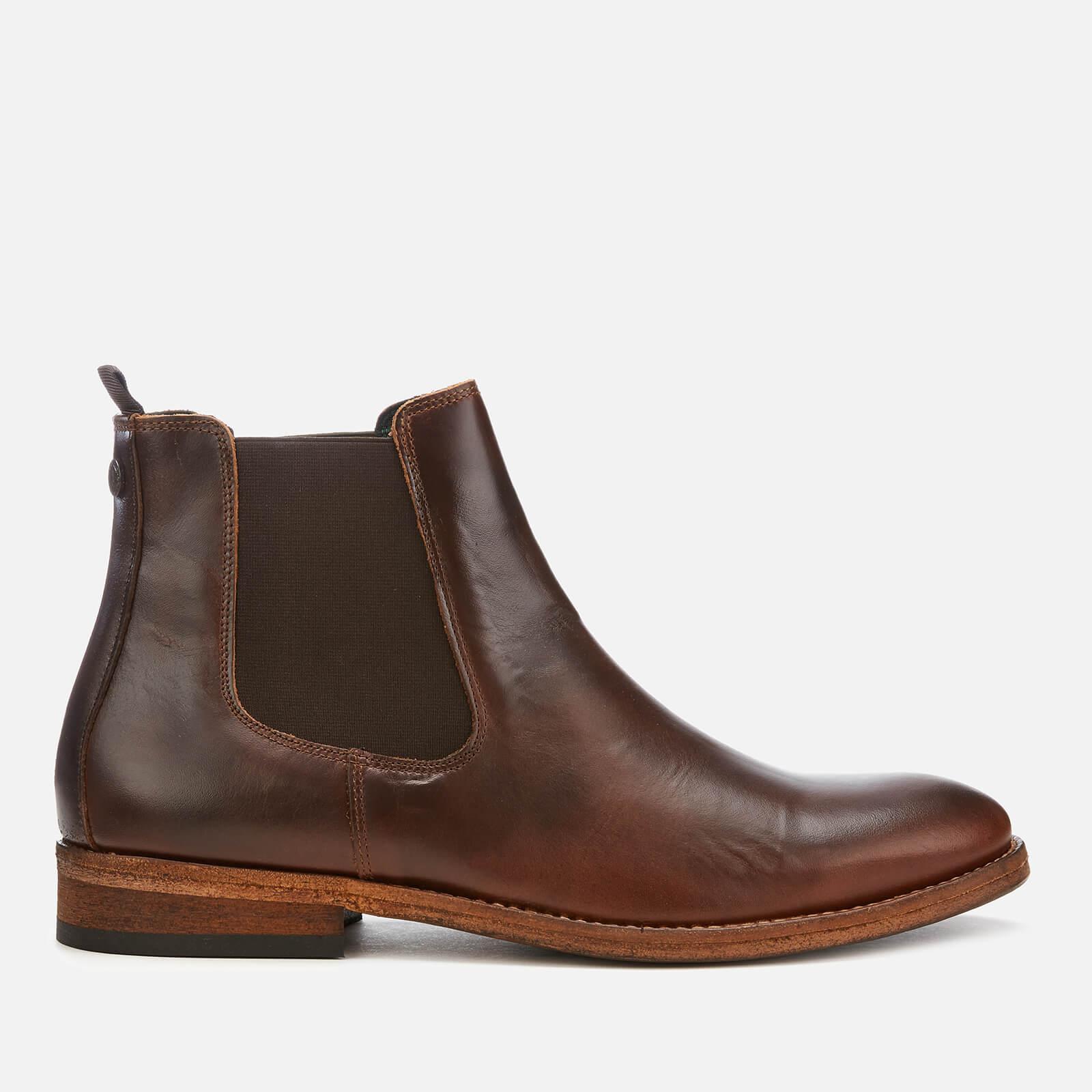 Barbour Men's Bedlington Leather Chelsea Boots in Brown for Men - Lyst