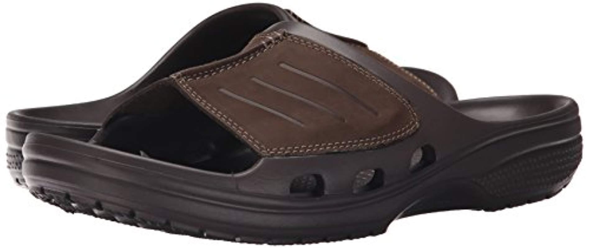 crocs sliders men