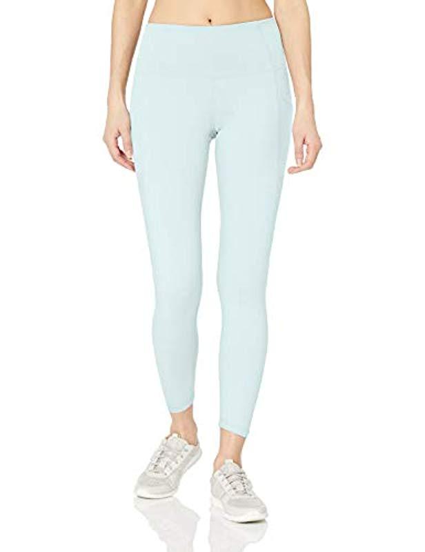 Danskin High Waisted 7/8 Ankle Legging in Blue Lyst