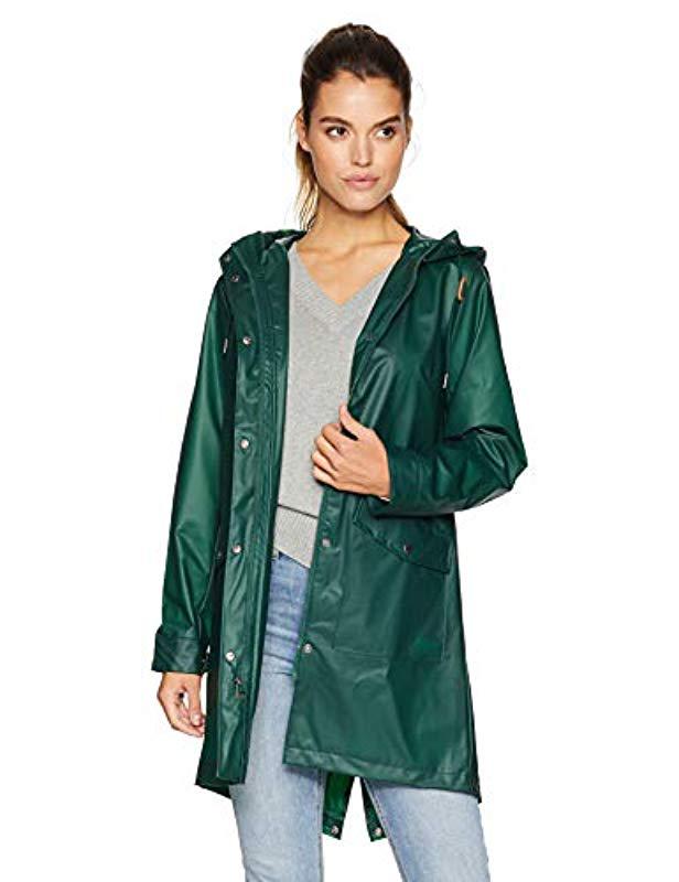 Lyst Levi S Hooded Rubberized Faux Leather Anorak Jacket