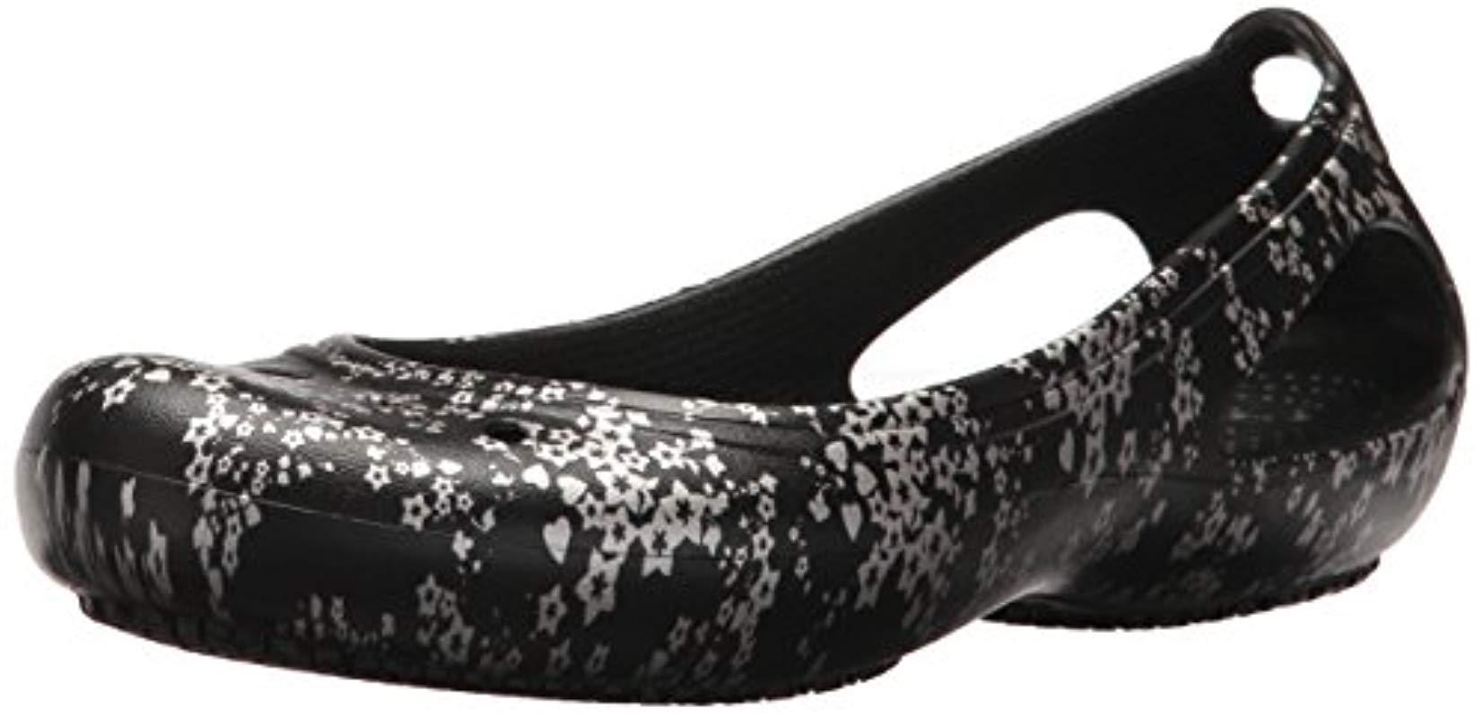 Lyst Crocs™ Kadee Graphic Work Flat in Nero Save Lyst Crocs™ Kadee Graphic Work Flat in Nero Save Save Save 64f859