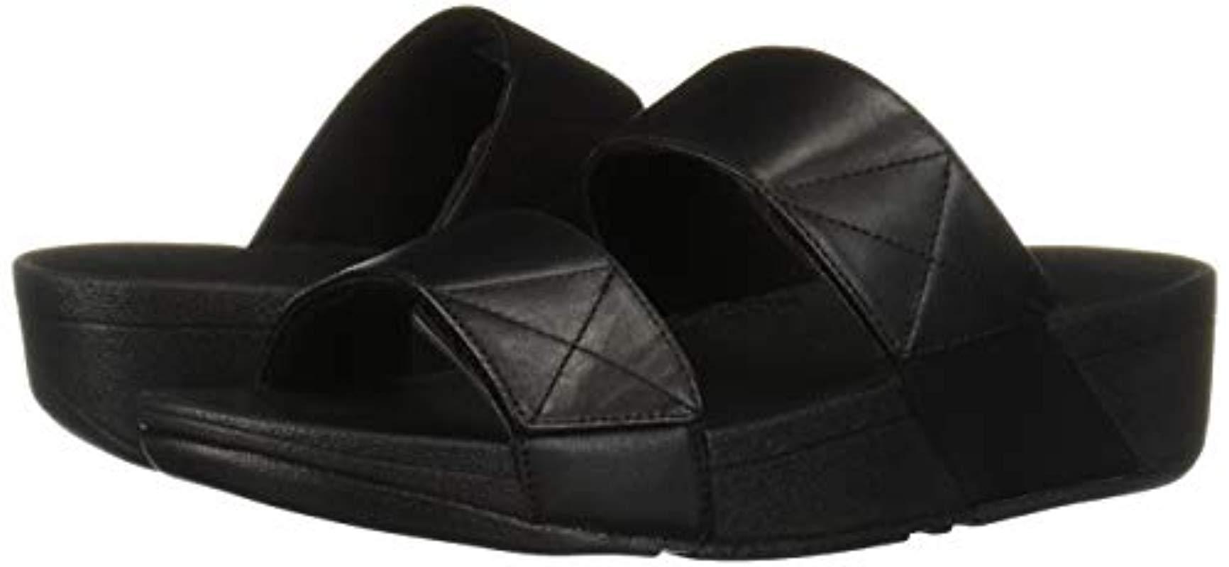 fitflop black slides