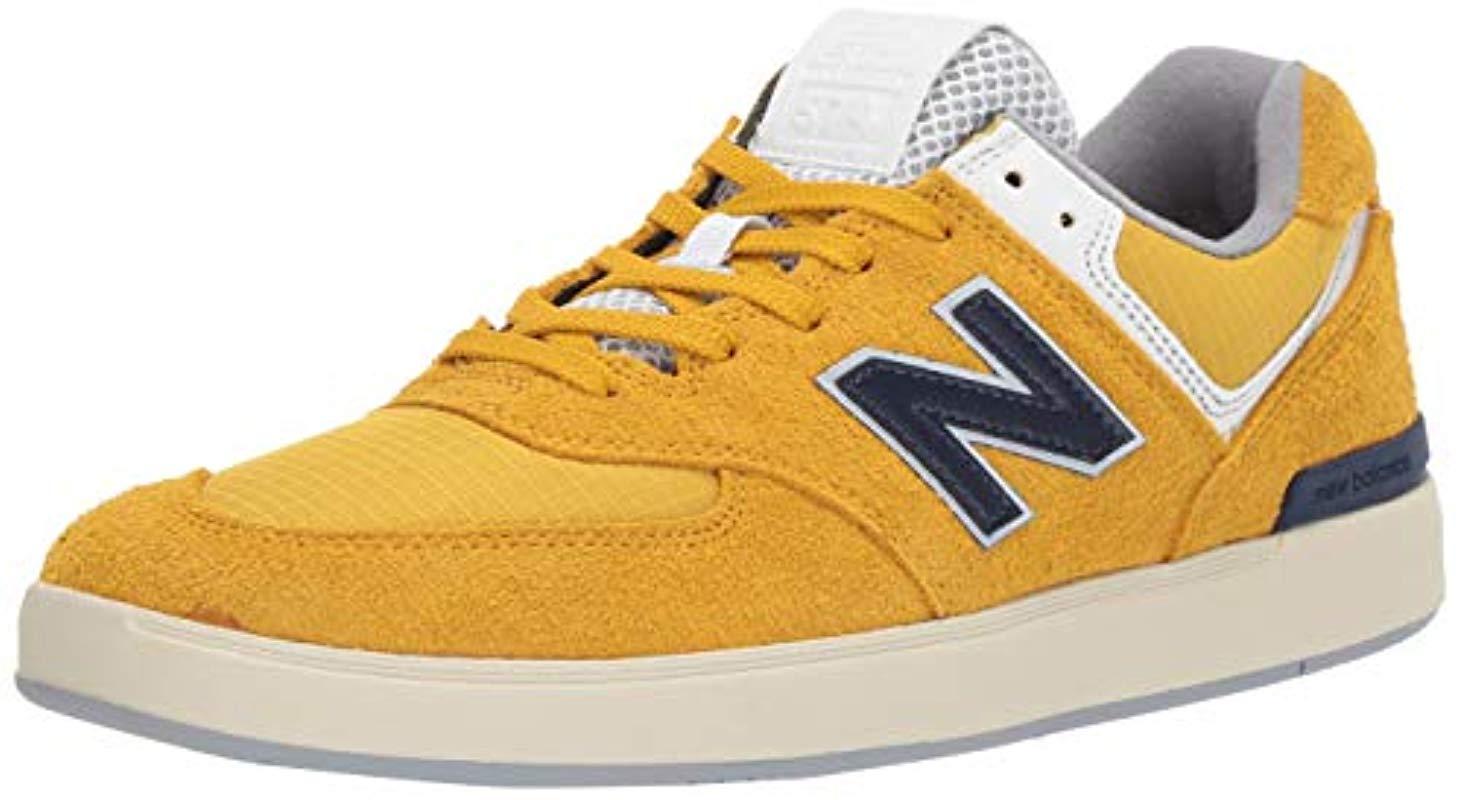 New Balance Am574 Footwear Yellow in Yellow for Men - Lyst
