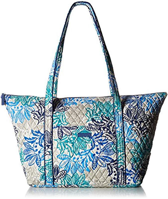 Lyst Vera Bradley Miller Travel Bag Signature Cotton In Blue Vera Bradley Women S Blue Miller Travel Bag