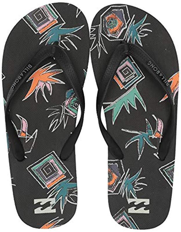 billabong tides flip flops