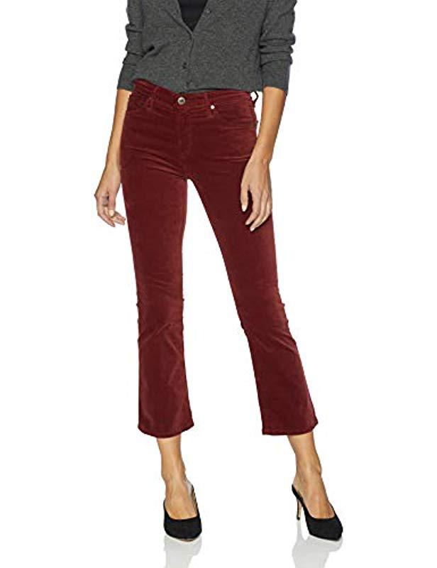 red velvet jeans