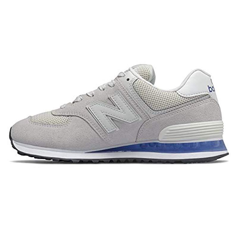New Balance Iconic 574 V2 Sneaker, White/uv Blue, 10.5 B Us in Blue - Lyst