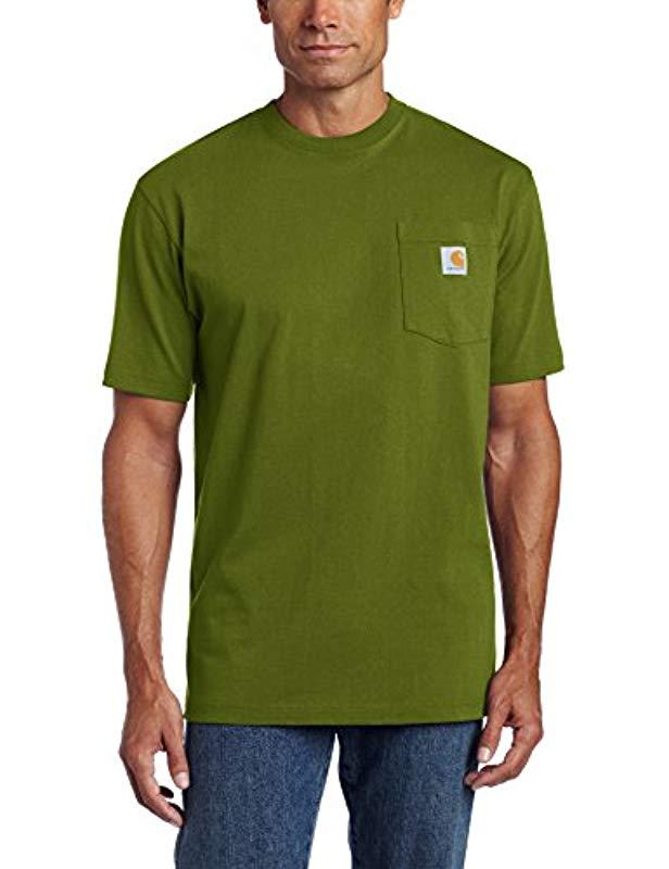 Carhartt Tall Size K87 Workwear Pocket Shortsleeve T