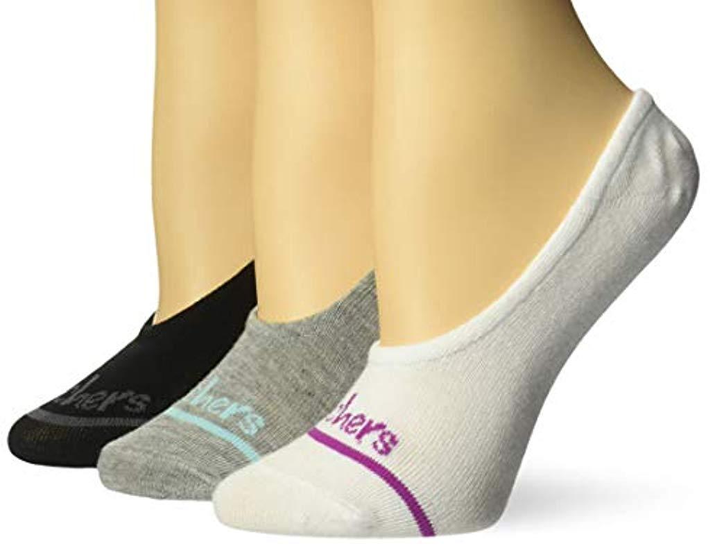 skechers active no show liner