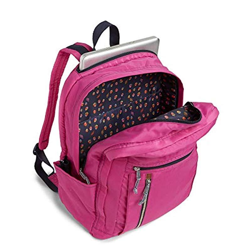 Vera Bradley Lighten Up Grand Backpack, Polyester - Lyst