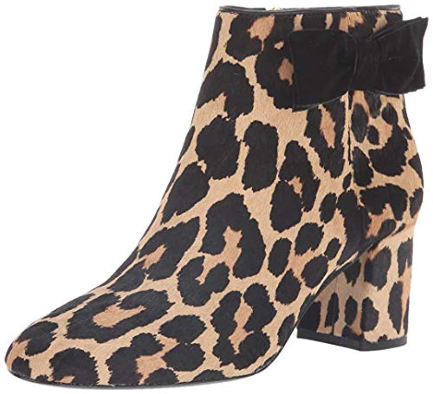 leopard print booties wide width