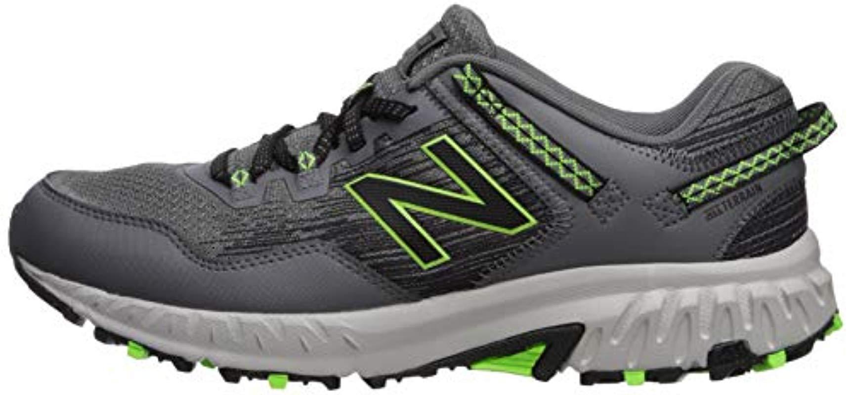 New Balance 410v6 Trail Running Shoe in Black for Men - Save 13% - Lyst