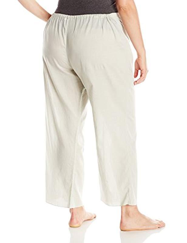 Yummie Plus-size Cotton Voile Lounge Pant - Lyst