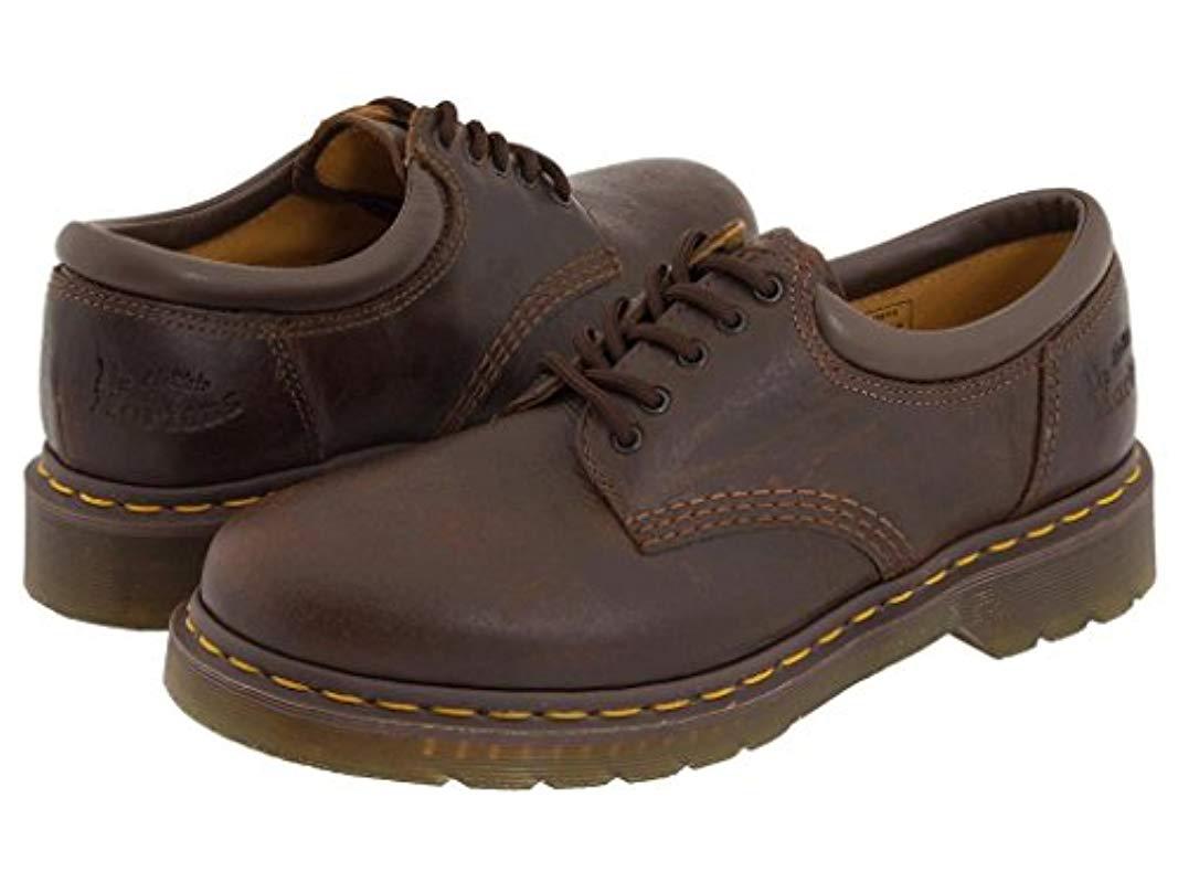 dr martens padded collar shoe