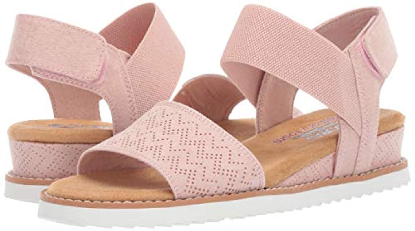 flat blush pink sandals