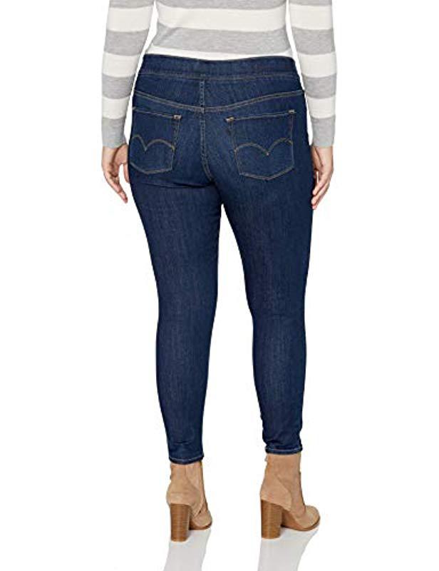 levi's perfectly slimming pull on jeans