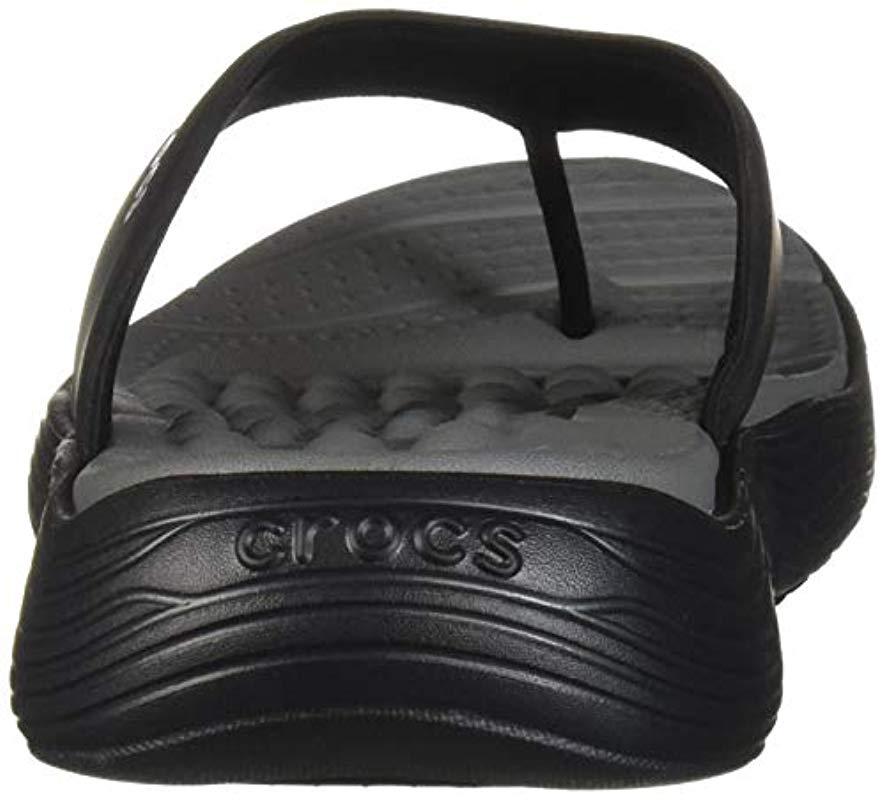 crocs reviva flip men's
