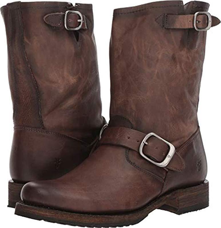 Lyst - Frye Veronica Short Boot in Brown - Save 33.22147651006712%