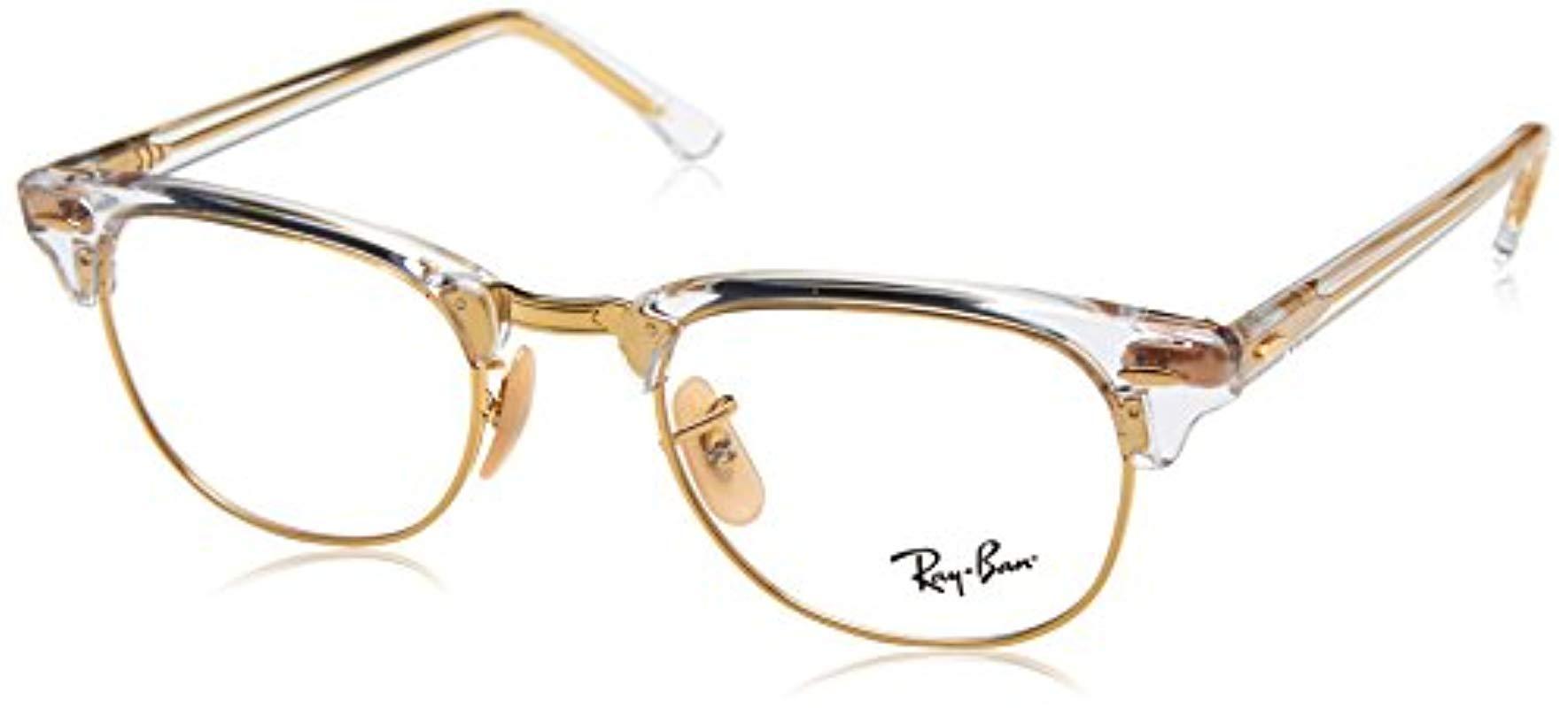 Ray-Ban Unisex Rx5154 Clubmaster Eyeglasses for Men - Lyst