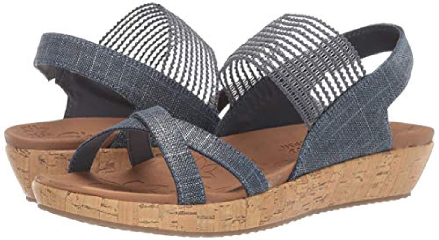 Skechers 's Brie Open Toe Sandals in Blue - Save 11% - Lyst