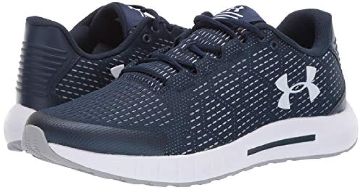 Under Armour Ua Micro G Pursuit Se Running Shoes in Blue Under Armour Ua Micro G Pursuit Se Running Shoes in Blue