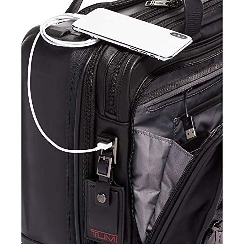 Tumi - Alpha 2 & Alpha 3 Deluxe 4 Wheeled Laptop Case Brief Carry-on ...