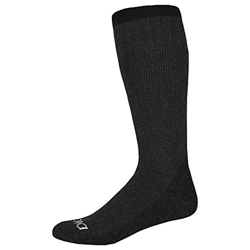 Dickies 2 Pack Cotton Thermal Boot Crew Socks in Black for Men - Lyst